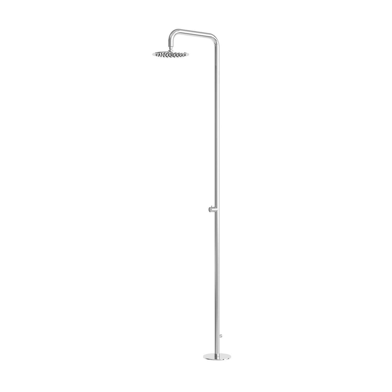 Sined Nora Doccia da Esterno Inox con Soffione 25 cm
